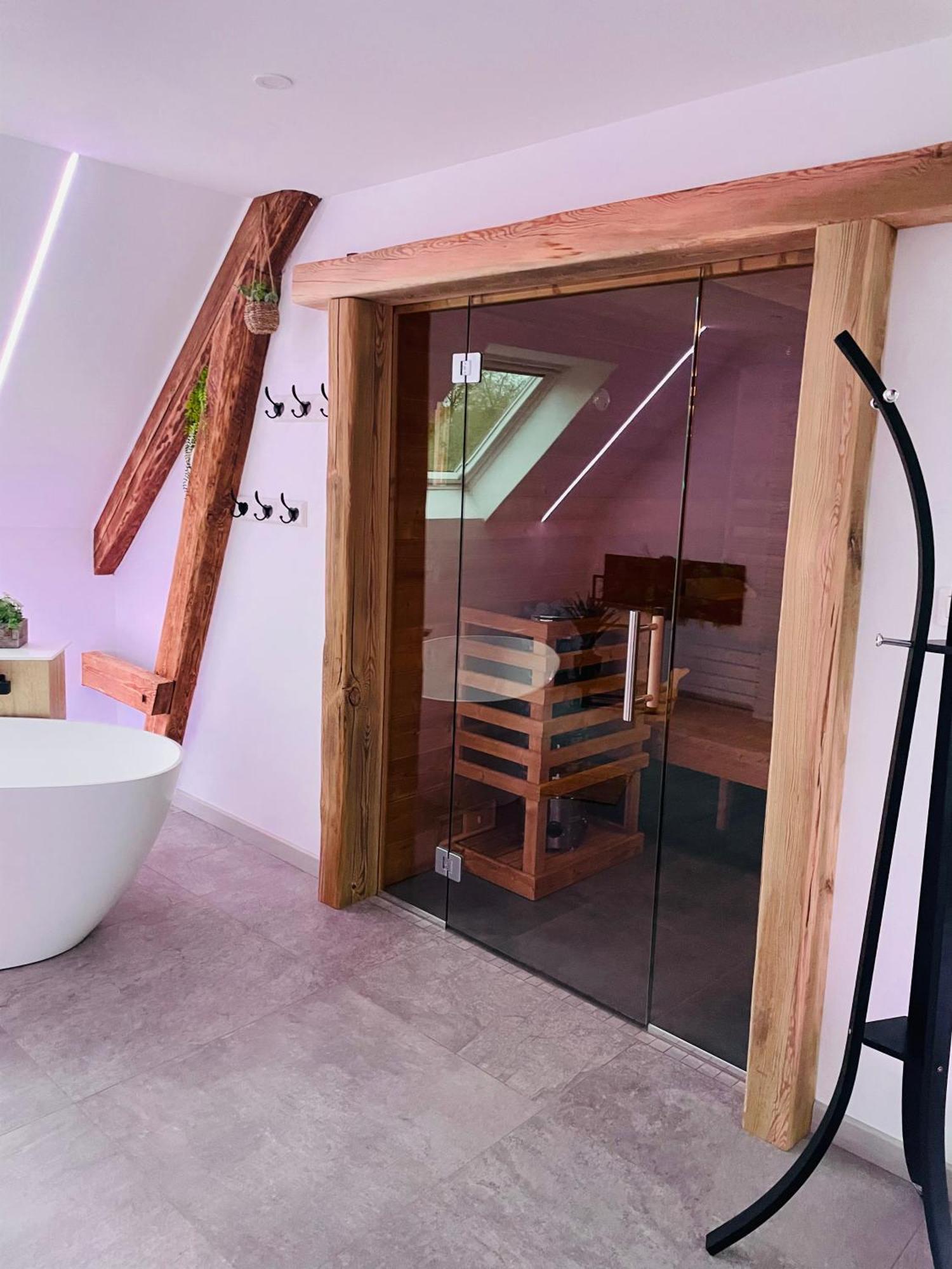 Maison Gite Chez Nounou Sauna Jacuzzi Jardin Arbore Etting 外观 照片